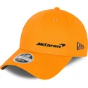 bone-curvo-laranja-snapback-para-crianca-9forty-stretch-snap-da-mclaren-racing-formula-1-da-new-era