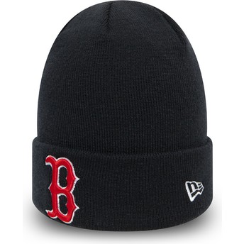 Gorro azul marinho Essential Cuff da Boston Red Sox MLB da New Era