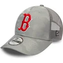 bone-trucker-camuflagem-cinza-ajustavel-para-crianca-9forty-home-field-da-boston-red-sox-mlb-da-new-era