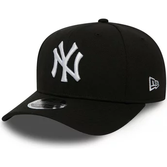 Boné curvo preto snapback 9FIFTY Stretch Snap da New York Yankees MLB da New Era