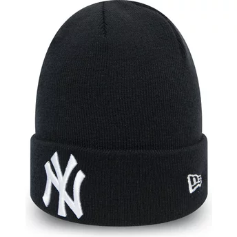 Gorro azul marinho Essential Cuff da New York Yankees MLB da New Era