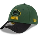 bone-curvo-verde-e-preto-snapback-9forty-stretch-snap-sideline-road-da-green-bay-packers-nfl-da-new-era