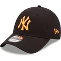 bone-curvo-preto-ajustavel-com-logo-laranja-9forty-neon-pack-da-new-york-yankees-mlb-da-new-era