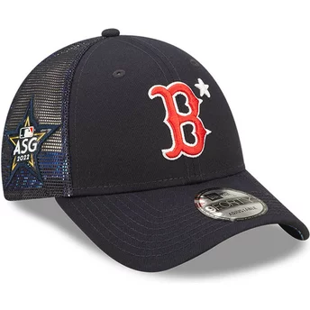 Boné trucker azul marinho 9FORTY All Star Game da Boston Red Sox MLB da New Era