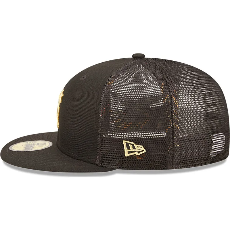 bone-trucker-plano-preto-justo-com-logo-dourado-59fifty-all-star-game-da-los-angeles-dodgers-mlb-da-new-era