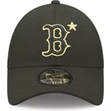 bone-trucker-preto-com-logo-dourado-9forty-all-star-game-da-boston-red-sox-mlb-da-new-era