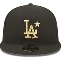 bone-trucker-plano-preto-com-logo-dourado-9fifty-all-star-game-da-los-angeles-dodgers-mlb-da-new-era