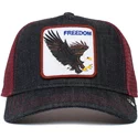 bone-trucker-azul-marinho-e-vermelho-aguia-the-freedom-eagle-the-farm-da-goorin-bros