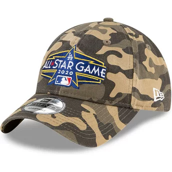 Boné curvo camuflagem ajustável 9TWENTY All Star Game Core Classic da Los Angeles Dodgers MLB da New Era