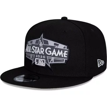 Boné plano preto snapback 9FIFTY All Star Game Reflect da Los Angeles Dodgers MLB da New Era