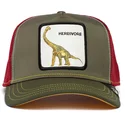 bone-trucker-verde-e-vermelho-dinossauro-diplodocus-herbivore-thunder-lizard-the-farm-da-goorin-bros