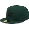 bone-plano-verde-escuro-justo-59fifty-league-essential-da-new-york-yankees-mlb-da-new-era
