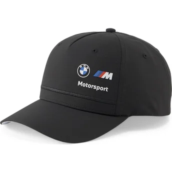 Boné curvo preto snapback Motorsport BB da BMW da Puma