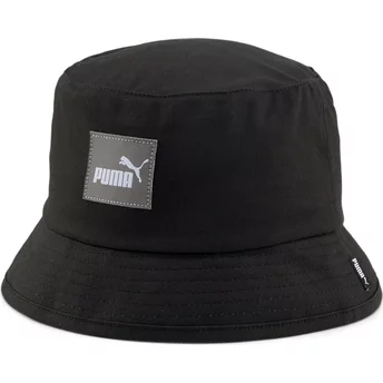 Chapéu balde preto para criança Core Logo da Puma