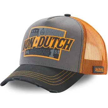 bone-trucker-cinza-e-laranja-fast-racing-arac-gre-da-von-dutch