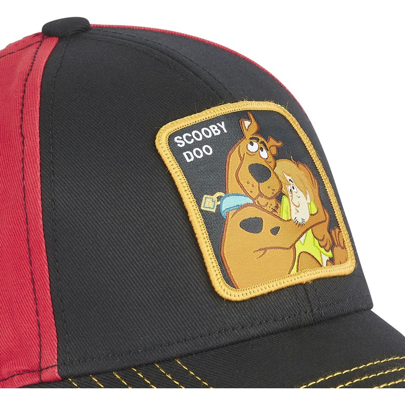 bone-curvo-preto-e-vermelho-snapback-scooby-doo-e-shaggy-rogers-sd10-scooby-doo-da-capslab
