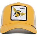 bone-trucker-amarelo-e-branco-abelha-the-queen-bee-the-farm-da-goorin-bros