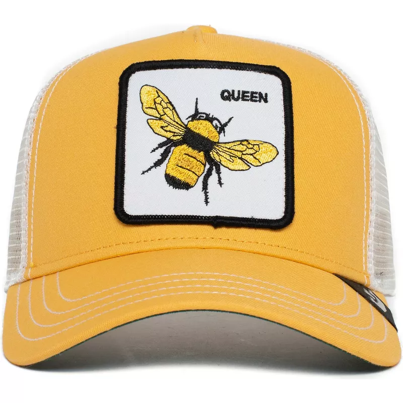 bone-trucker-amarelo-e-branco-abelha-the-queen-bee-the-farm-da-goorin-bros