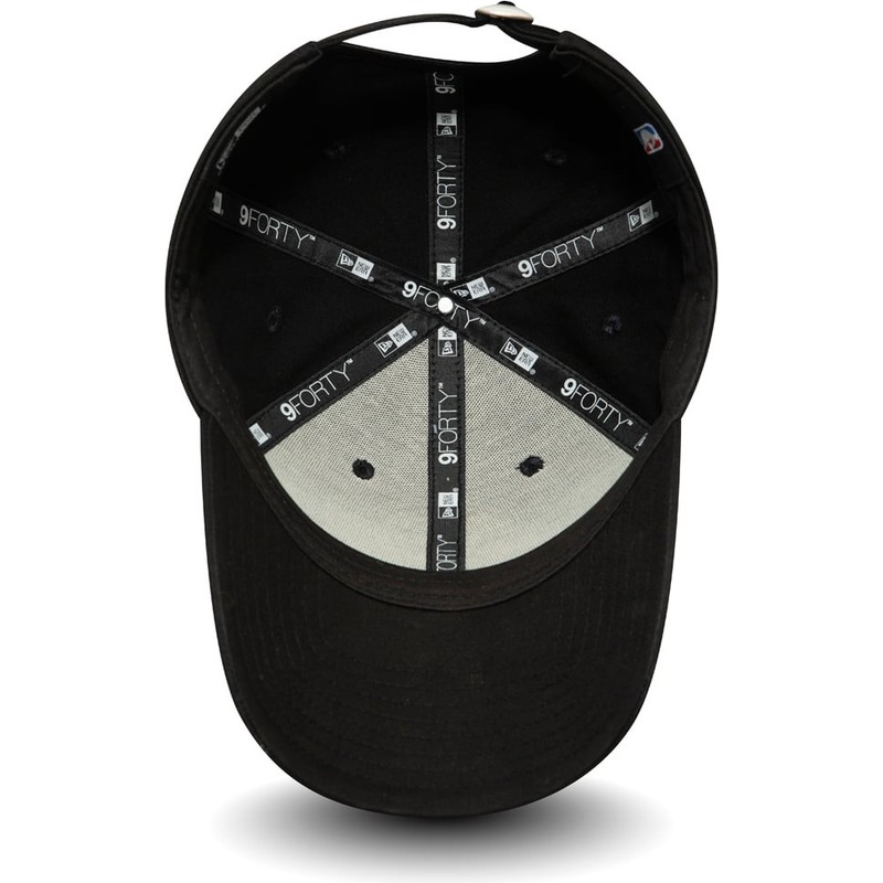 bone-curvo-preto-ajustavel-9forty-essential-outline-da-los-angeles-lakers-nba-da-new-era