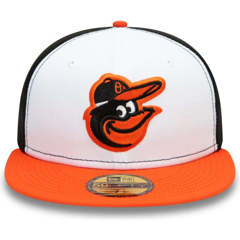 bone-plano-branco-preto-e-laranja-justo-59fifty-authentic-on-field-da-baltimore-orioles-mlb-da-new-era