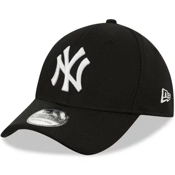 Boné curvo preto justo 39THIRTY Diamond Era da New York Yankees MLB da New Era