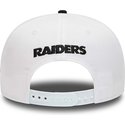bone-plano-branco-e-preto-snapback-9fifty-crown-patches-super-bowl-xv-da-las-vegas-raiders-nfl-da-new-era