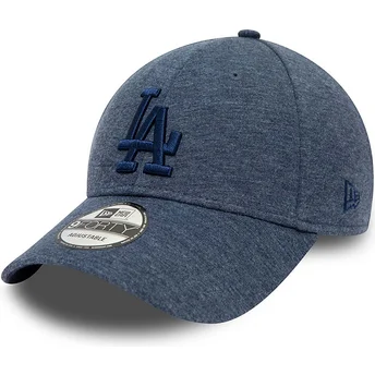 Boné curvo azul marinho ajustável com logo azul marinho 9FORTY Tonal Camisola da Los Angeles Dodgers MLB da New Era