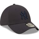 bone-curvo-azul-marinho-justo-com-logo-azul-marinho-39thirty-diamond-era-da-new-york-yankees-mlb-da-new-era