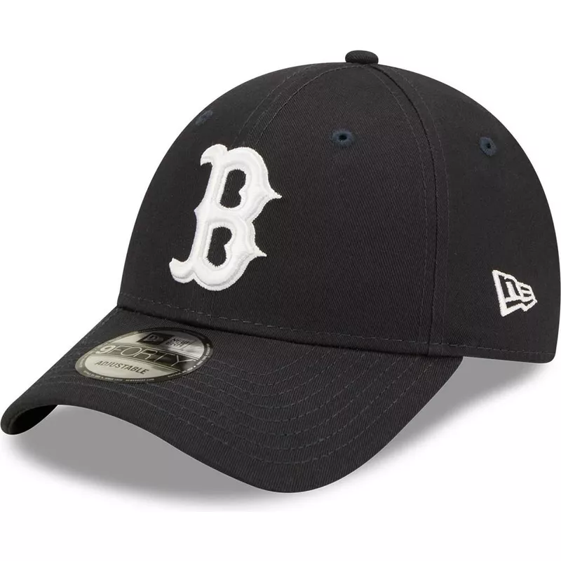 bone-curvo-azul-marinho-ajustavel-com-logo-branco-9forty-league-essential-da-boston-red-sox-mlb-da-new-era