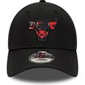 bone-curvo-preto-ajustavel-9forty-print-infill-da-chicago-bulls-nba-da-new-era