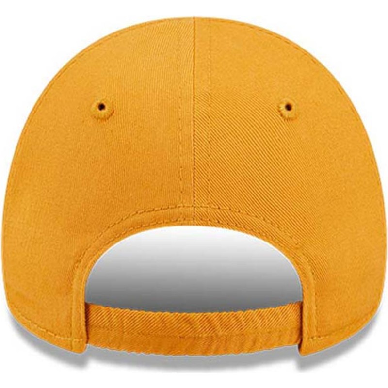 bone-curvo-laranja-ajustavel-para-crianca-pequena-9forty-league-essential-da-new-york-yankees-mlb-da-new-era