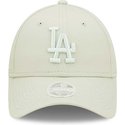 bone-curvo-verde-claro-ajustavel-para-mulheres-com-logo-verde-9forty-league-essential-da-los-angeles-dodgers-mlb-da-new-era