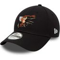 bone-curvo-preto-ajustavel-9forty-da-demonio-da-tasmania-looney-tunes-da-new-era