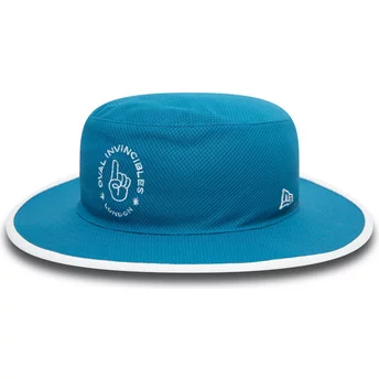 Chapéu balde azul Panama Diamond Era da Oval Invincibles The Hundred da New Era