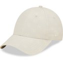 bone-curvo-bege-ajustavel-para-mulheres-9forty-monogram-da-new-york-yankees-mlb-da-new-era