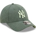 bone-curvo-verde-ajustavel-com-logo-verde-9forty-camisola-essential-da-new-york-yankees-mlb-da-new-era
