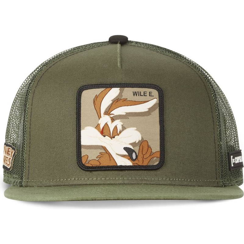 bone-trucker-plano-verde-coiote-casf-wi4-looney-tunes-da-capslab