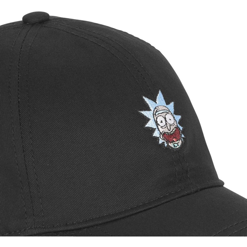 bone-curvo-preto-ajustavel-rick-sanchez-rick3-rick-e-morty-da-capslab