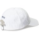 bone-curvo-branco-ajustavel-com-logo-azul-cotton-chino-classic-sport-da-polo-ralph-lauren
