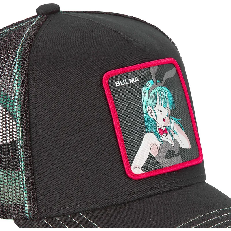 Boné trucker branco, preto e laranja Son Goku Criança DB3 GOK2