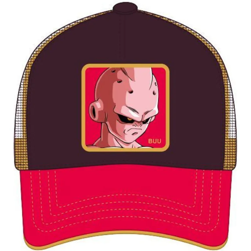 Boné trucker preto Kid Buu BUU Dragon Ball da Capslab