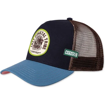 Boné trucker azul marinho Lazy Coastal Tribe HFT da Coastal