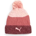 gorro-vermelho-e-rosa-com-pompom-para-mulheres-da-puma