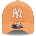 bone-trucker-laranja-a-frame-league-essential-da-new-york-yankees-mlb-da-new-era