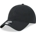 bone-curvo-preto-ajustavel-com-logo-preto-9twenty-mini-logo-da-new-york-yankees-mlb-da-new-era