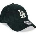 bone-curvo-verde-ajustavel-com-logo-bege-9forty-wide-cord-da-los-angeles-dodgers-mlb-da-new-era