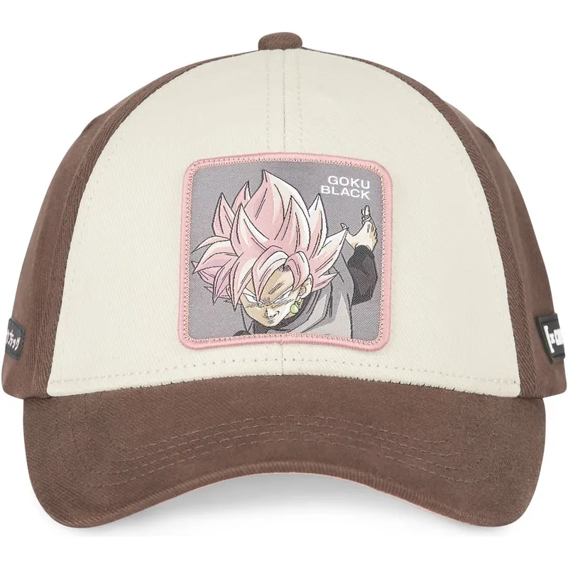 Boné curvo preto e laranja snapback Son Goku Criança DB3 GOK4