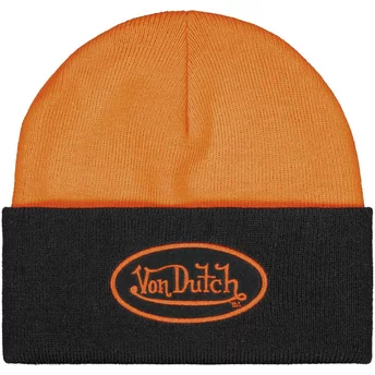 Gorro preto e laranja BON HIGH NO da Von Dutch