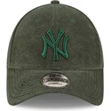 bone-curvo-verde-ajustavel-com-logo-verde-9forty-towelling-da-new-york-yankees-mlb-da-new-era