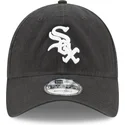 bone-curvo-preto-ajustavel-9twenty-core-classic-da-chicago-white-sox-mlb-da-new-era